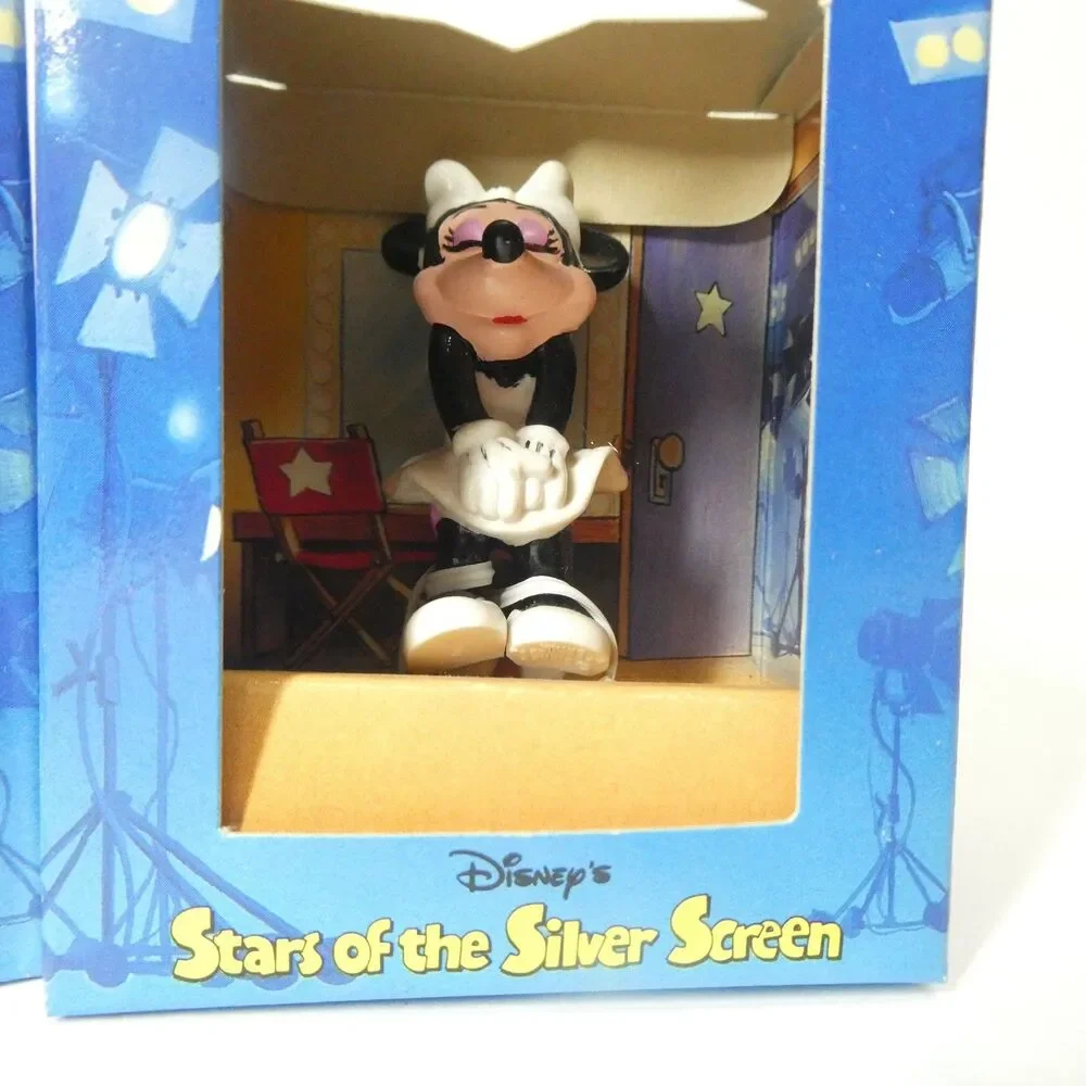 Applause Stars of the Silver Screen Mickey & Minnie Mouse Figures Vintage